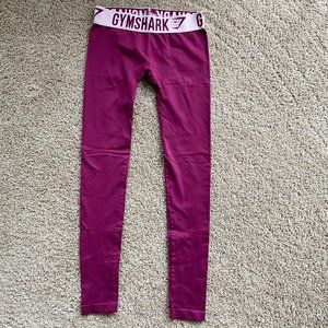 Maroon Gymshark Fit Leggings Size Small